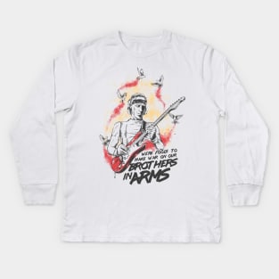 Brothers in Arms Kids Long Sleeve T-Shirt